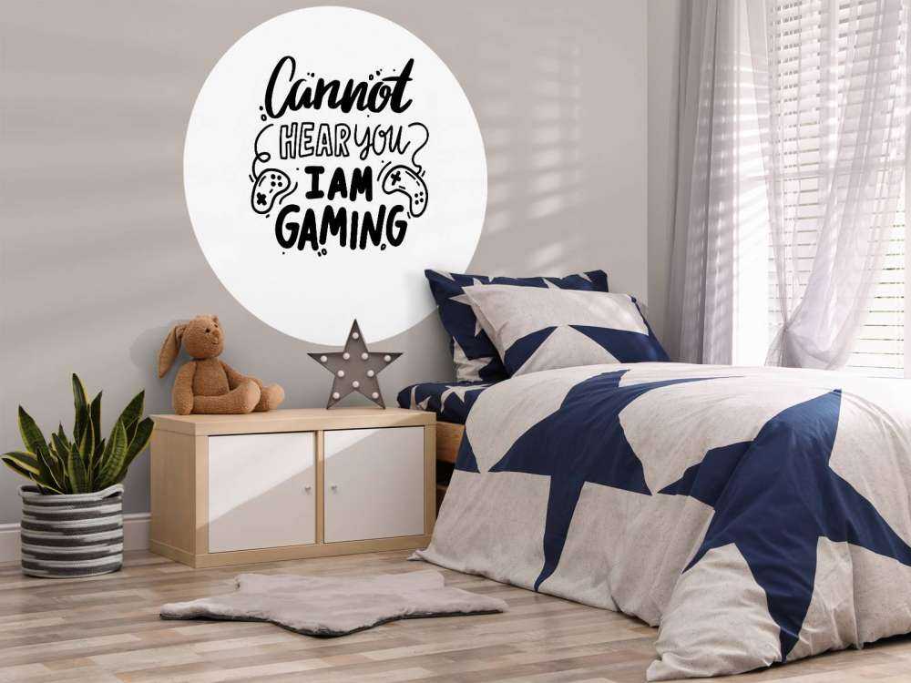 Peux pas t'entendre, en train de jouer