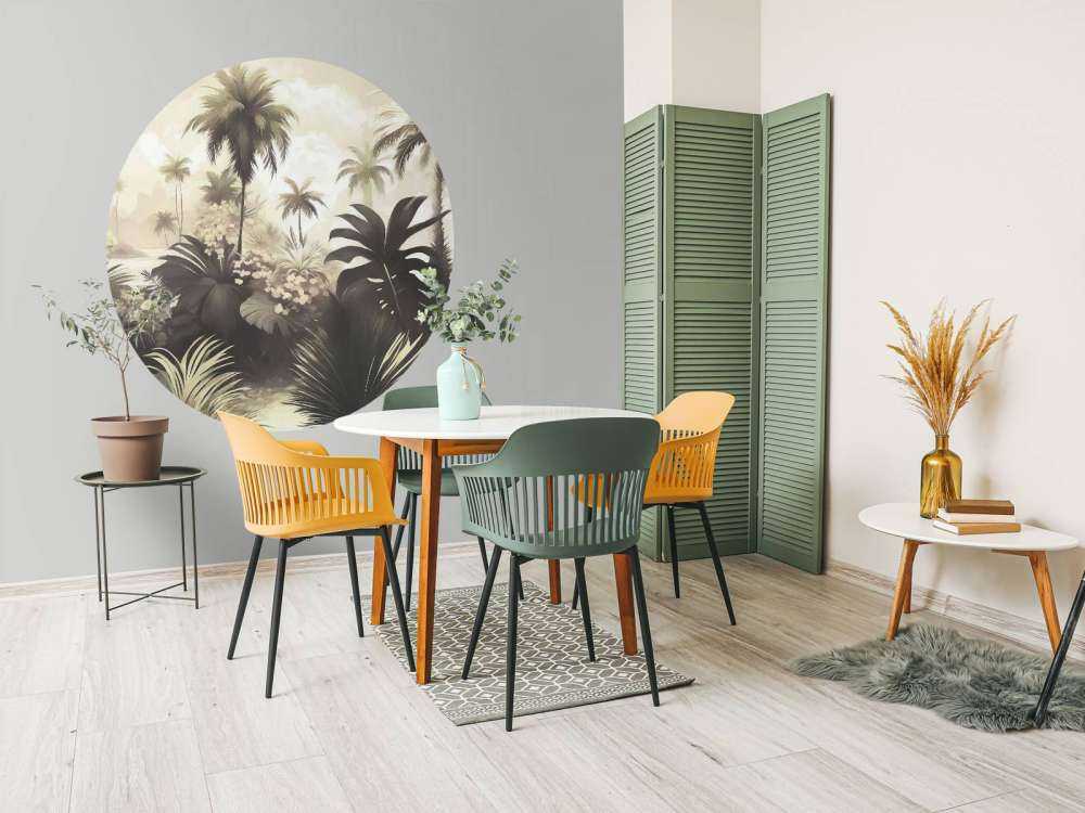 Souffle des tropiques Vert Foncé