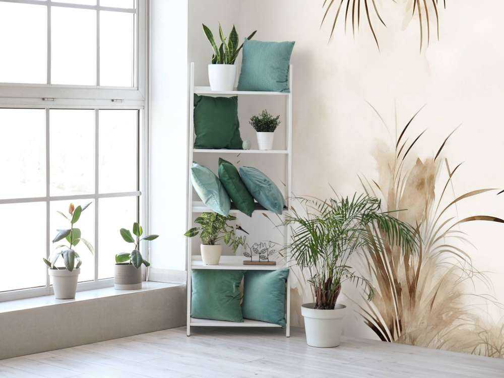 Grues dans le champ taupe