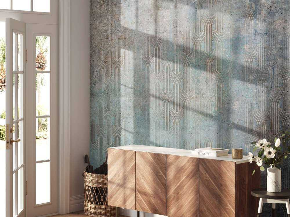 Patine art déco altérée