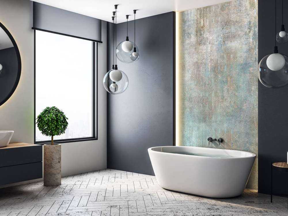 Patine art déco altérée