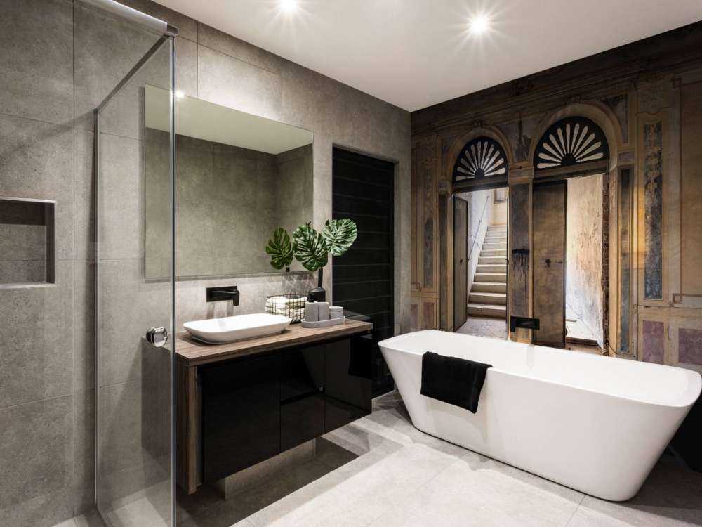 Maison de campagne abandonnée Entrée