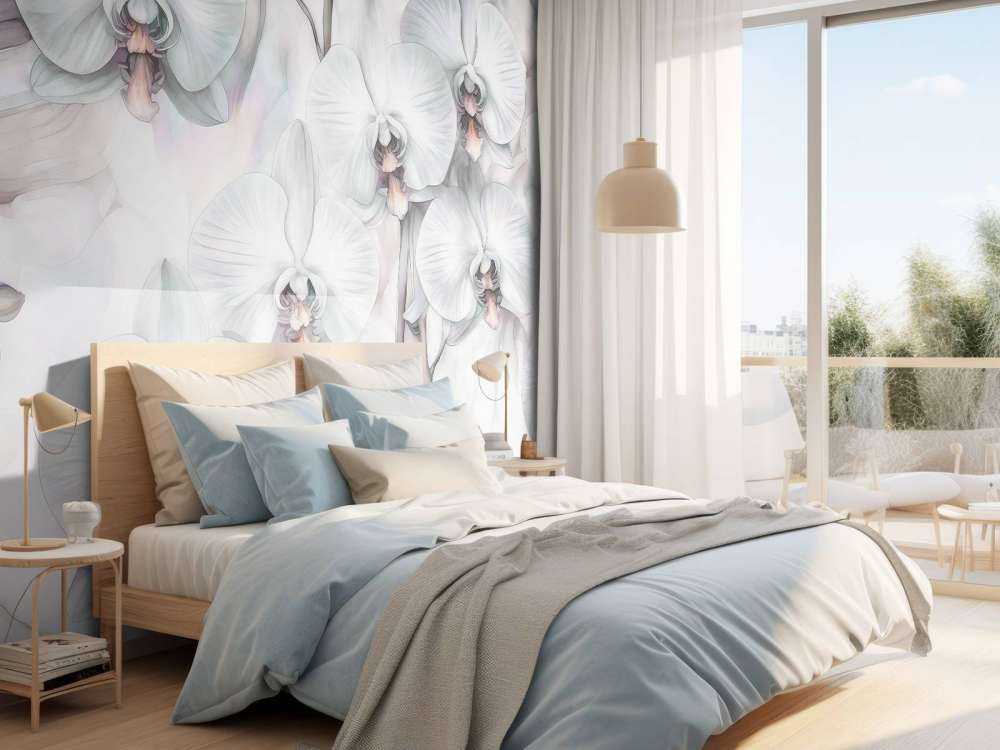 Paradise des Orchidées Vert Foncé