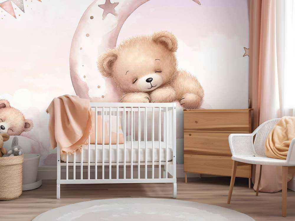 Des ours endormis sur la lune