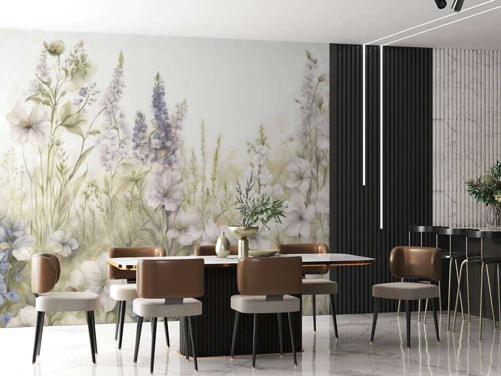 Jardin anglais tendre - jaune