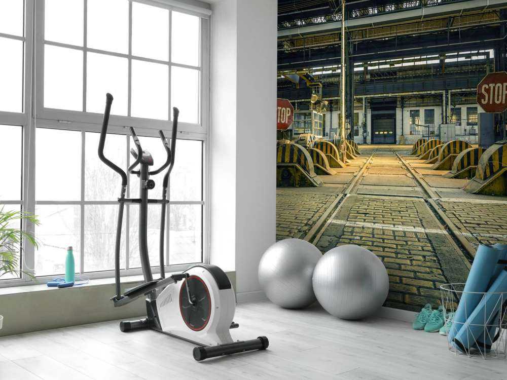 Hall industriel désaffecté