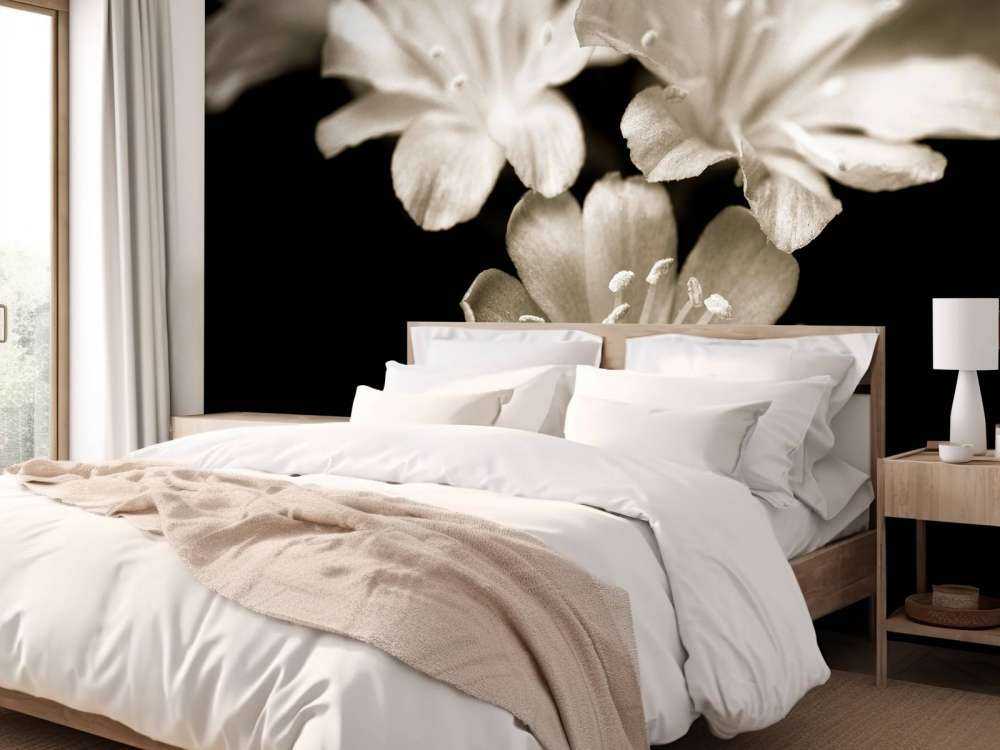 Fleur de lewisia en gros plan