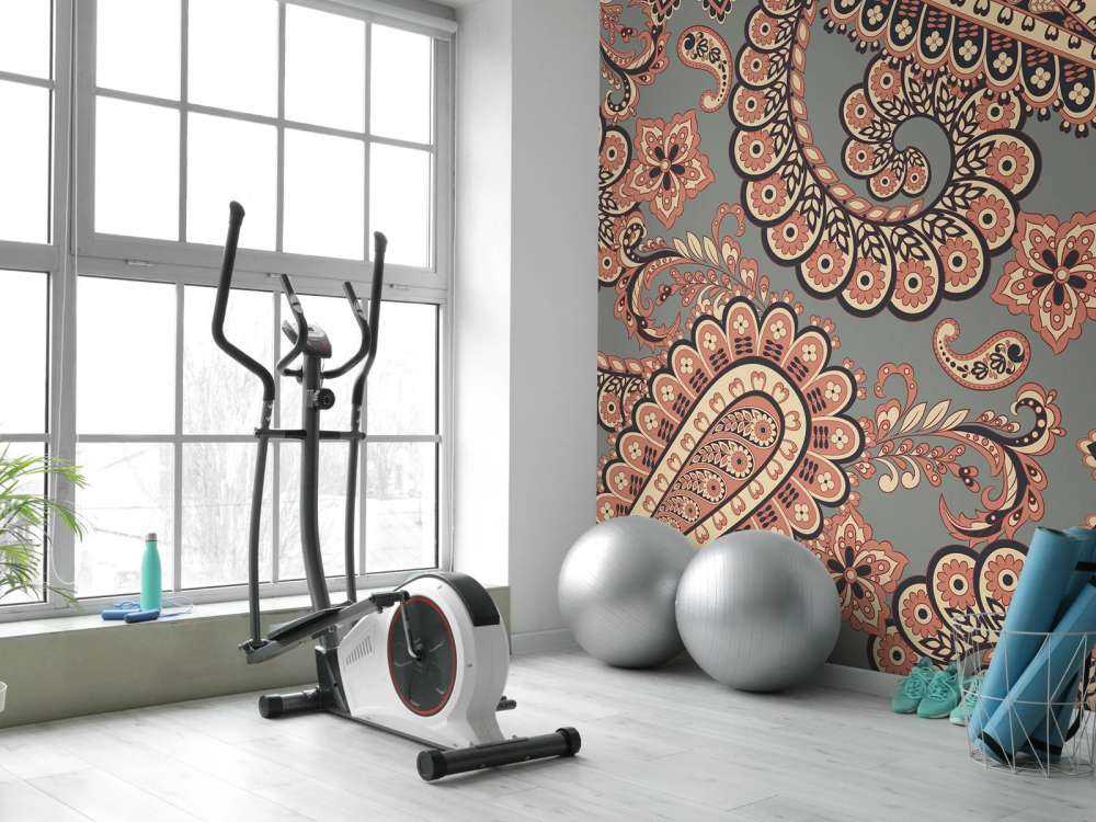 Motifs de fleurs indiennes anciennes