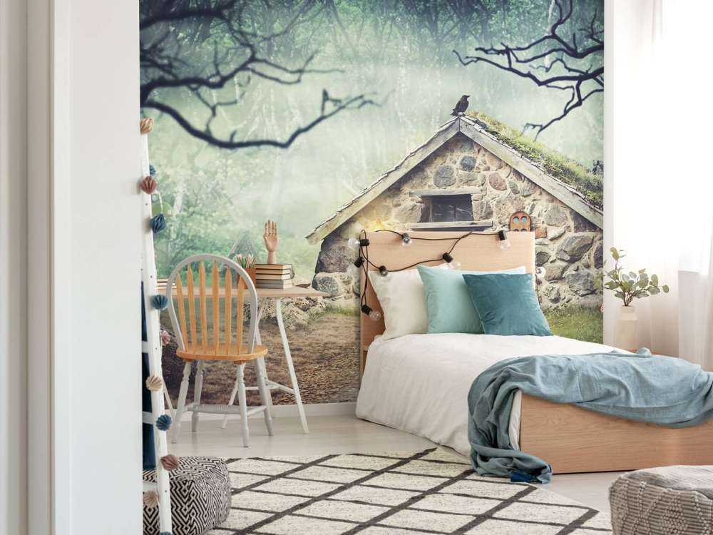 Maison enchantée en pierre