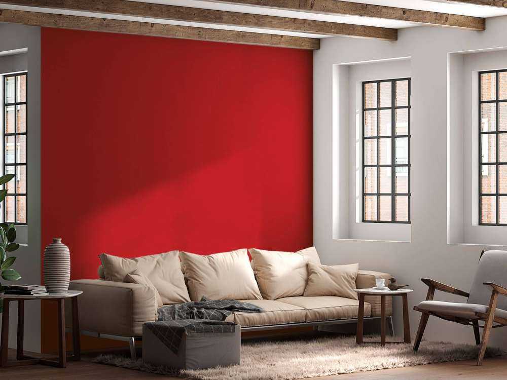 Béton rouge rubis