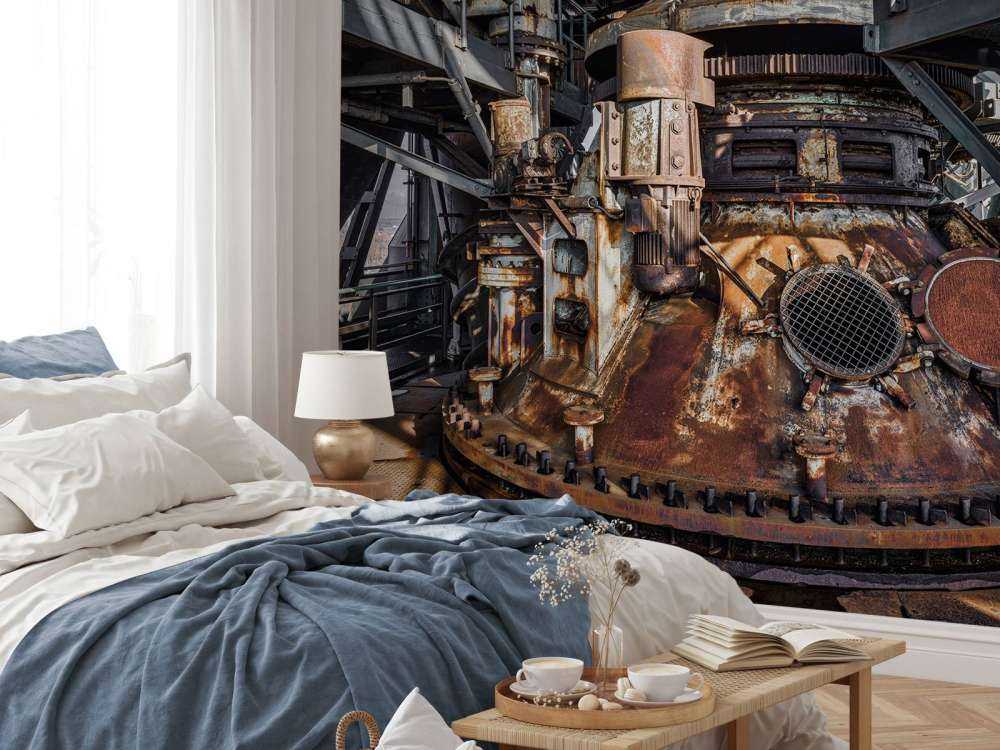 Ancienne usine rouillée