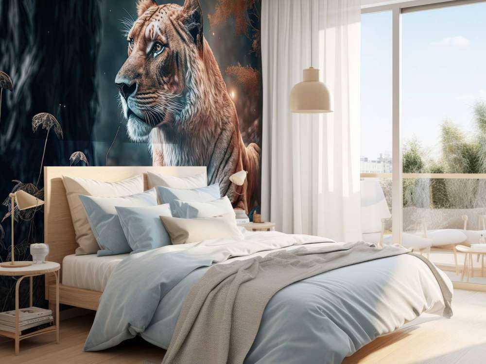 Illustration d'un lion