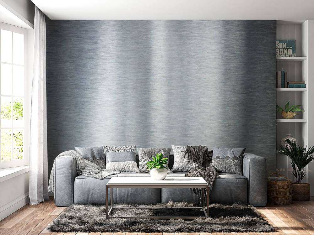 Texture aluminium brossé