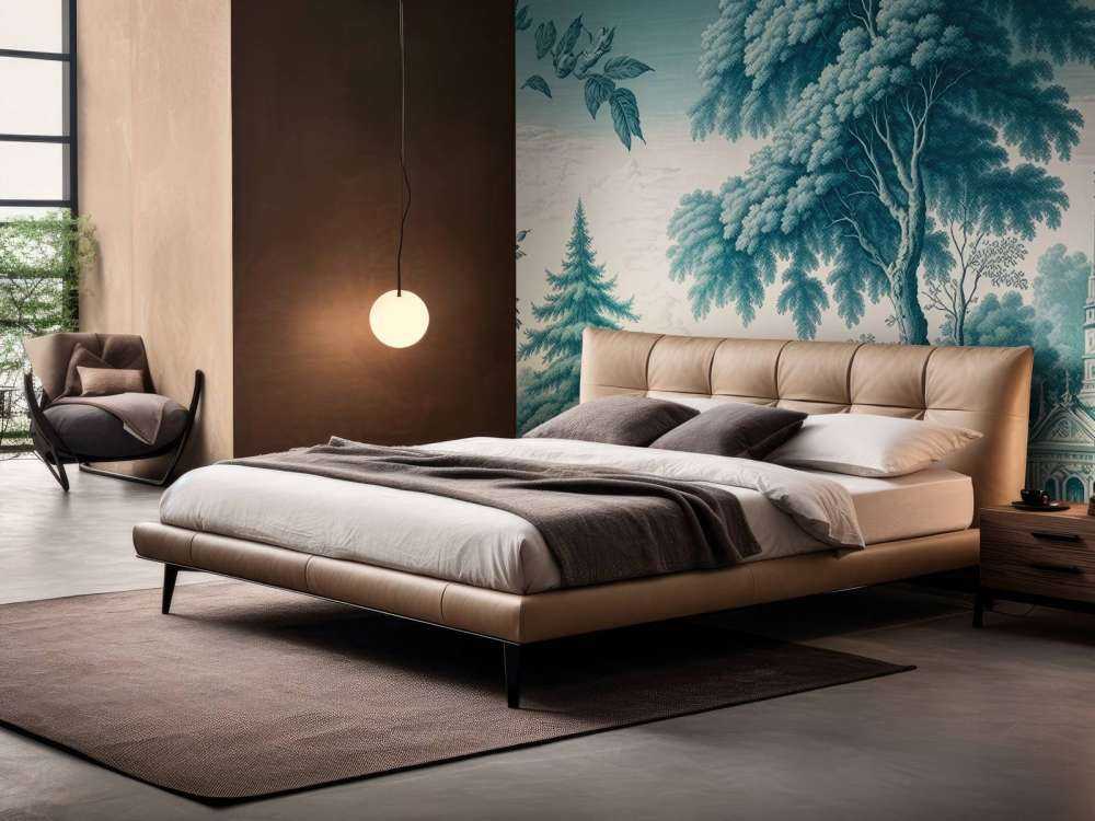 Toile de Jouy bleu canard