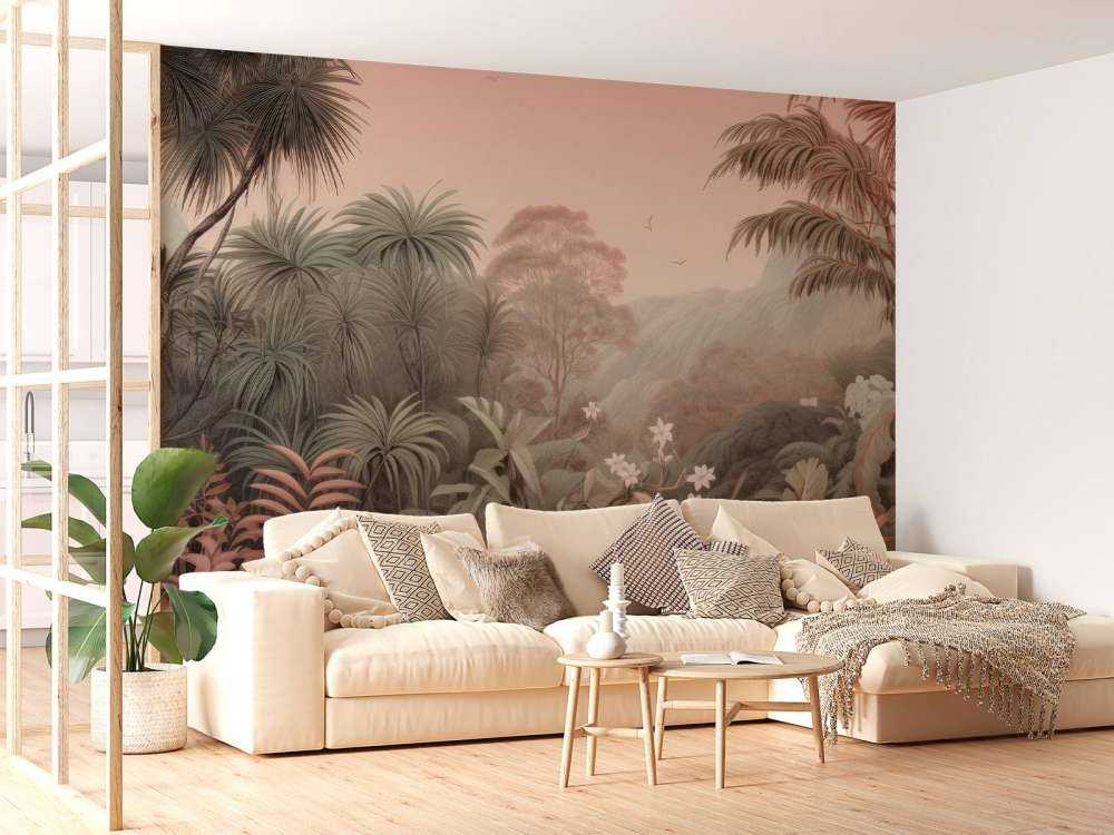 Matin Rose dans les Tropiques