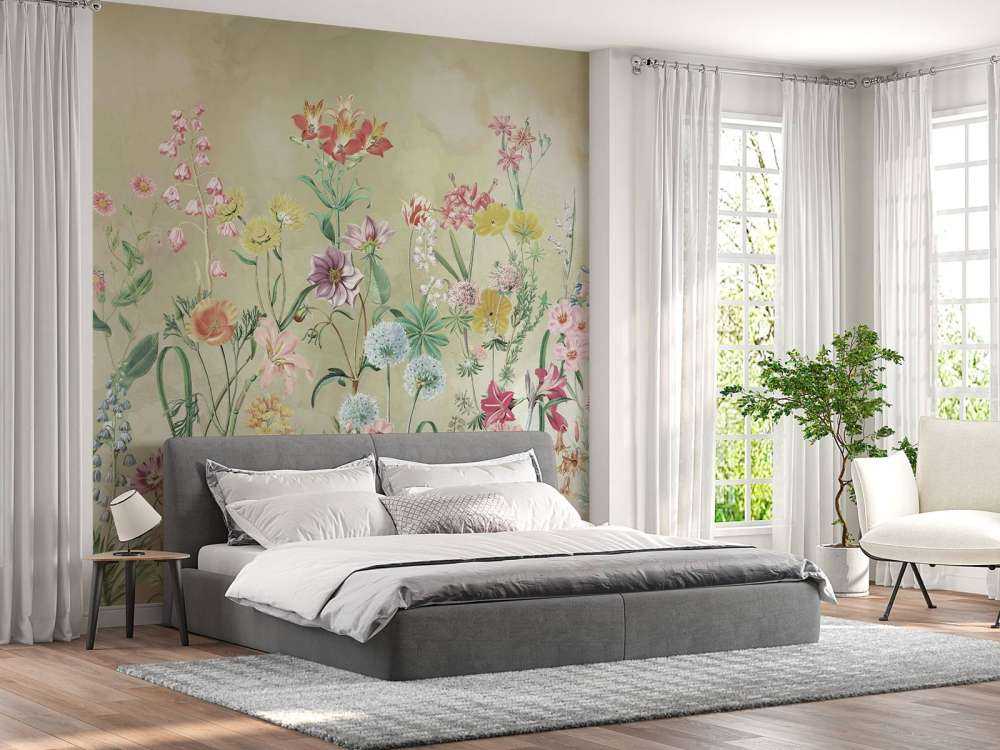 Symphonie de fleurs sauvages pastel