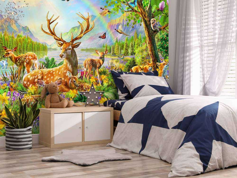 Animals In The Spring