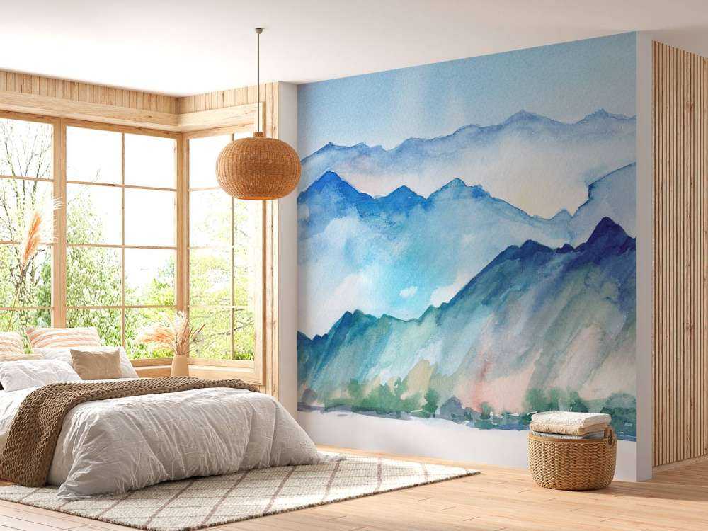 Montagnes abstraites