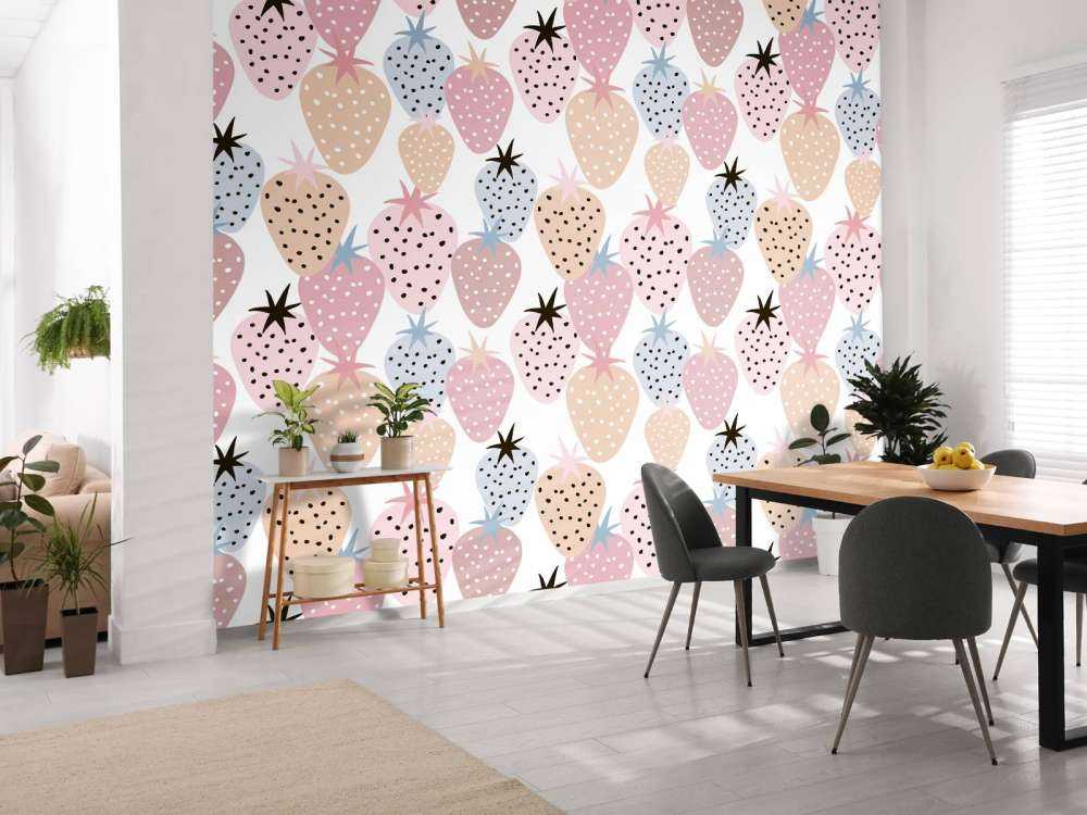 Motif de la fraise