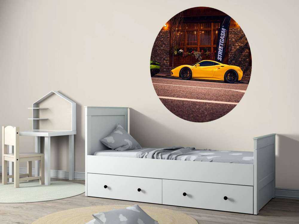 Voitures exclusives au chalet en bois