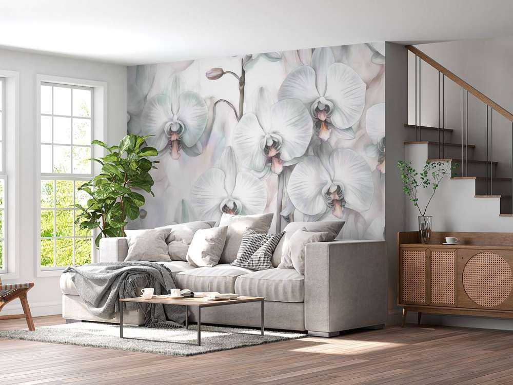 Paradise des Orchidées Vert Foncé