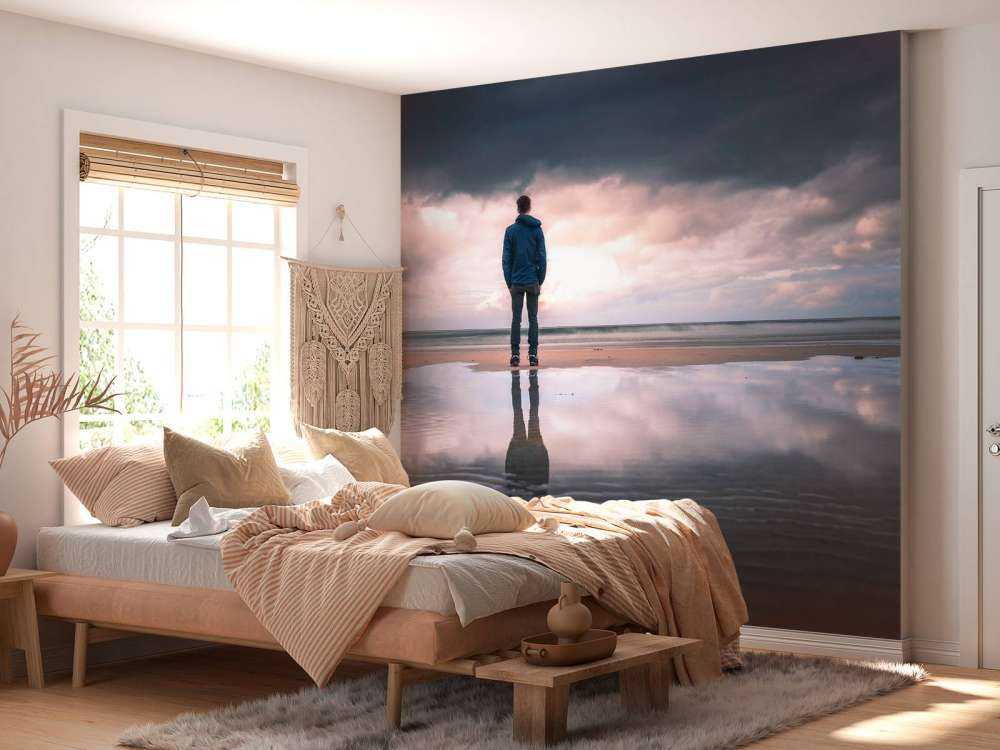 Silence sur une plage miroir