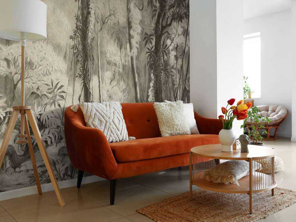 Forêt tropicale - marron