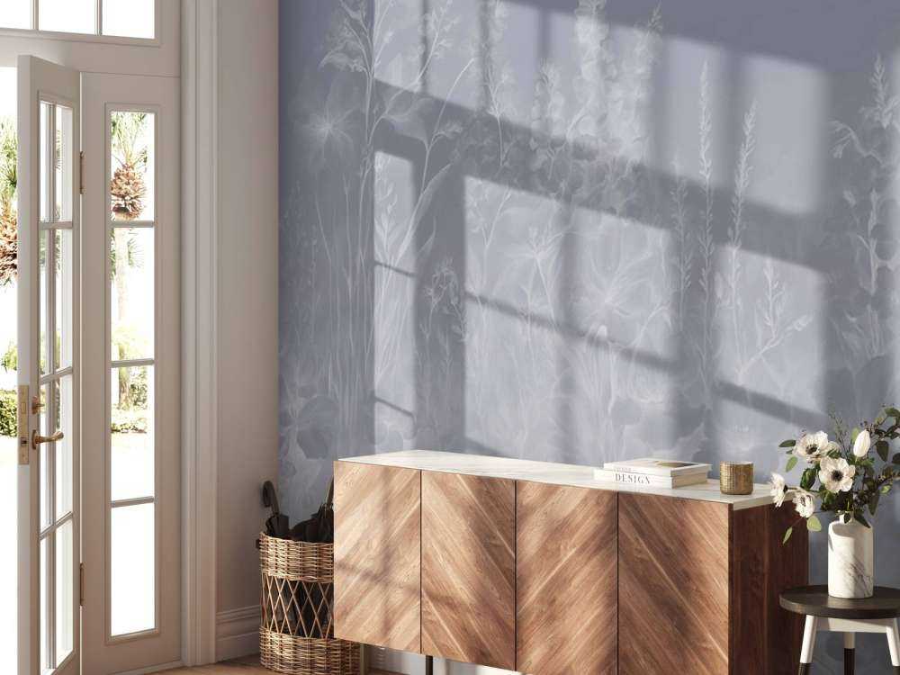 Jardin anglais tendre - violet