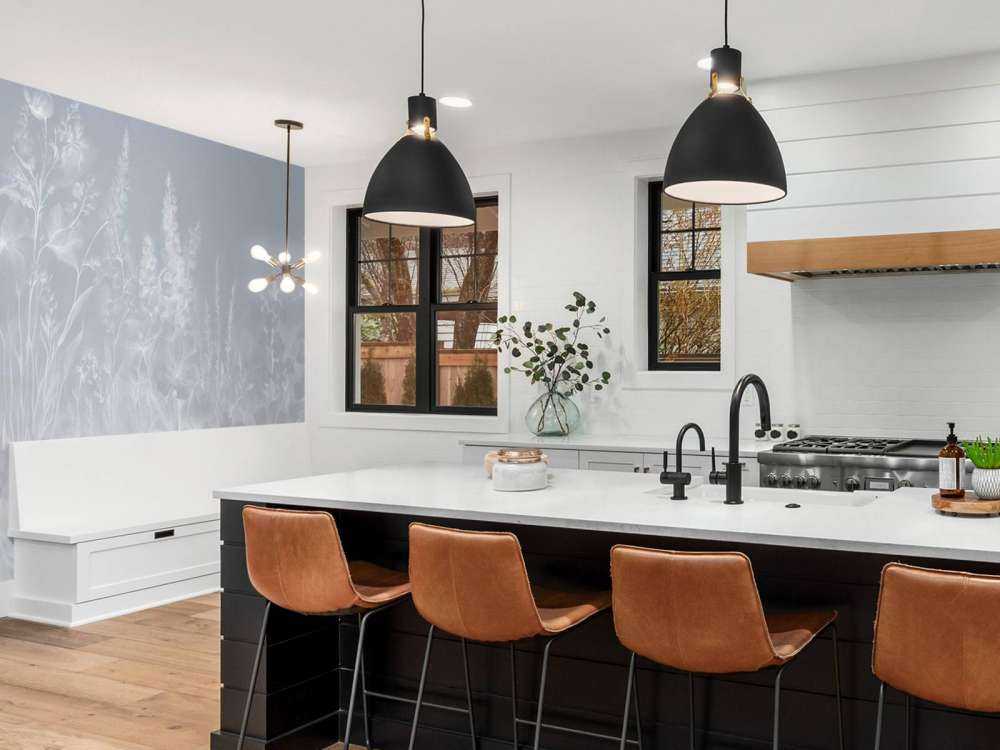 Jardin anglais tendre - gris