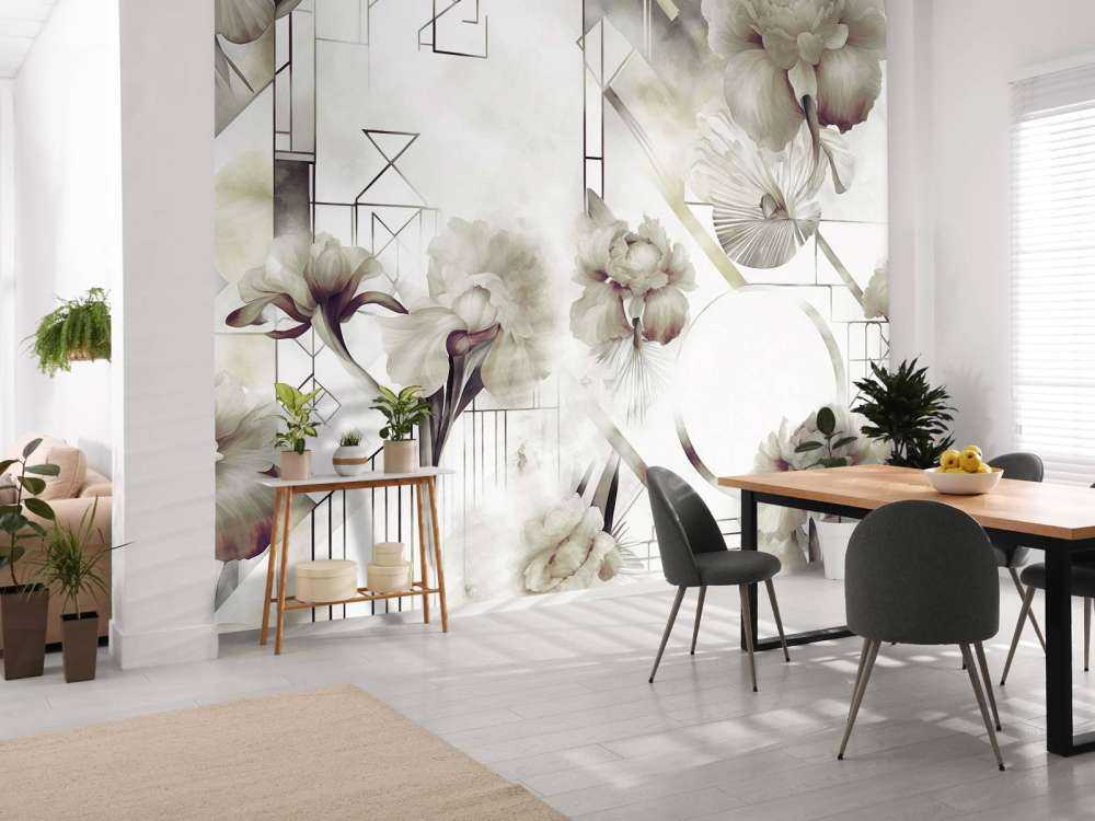 Géométrie Aquarelle Sable