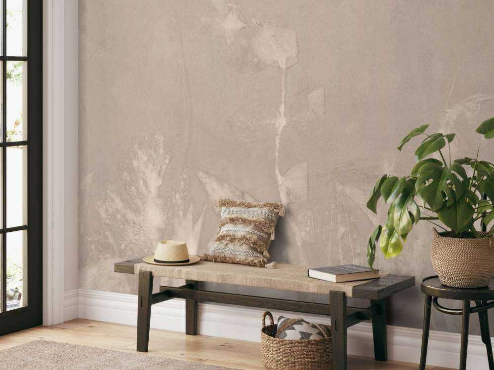 Géranium sauvage en neige - gris souris