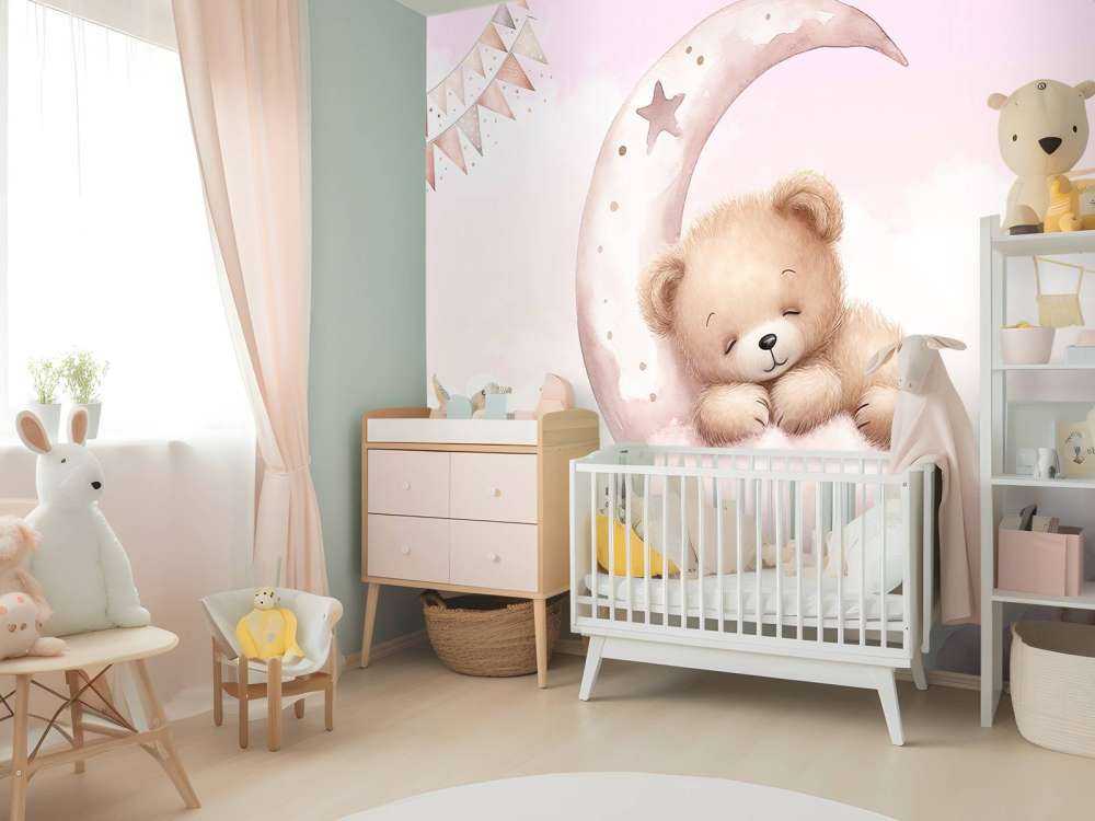 Des ours endormis sur la lune