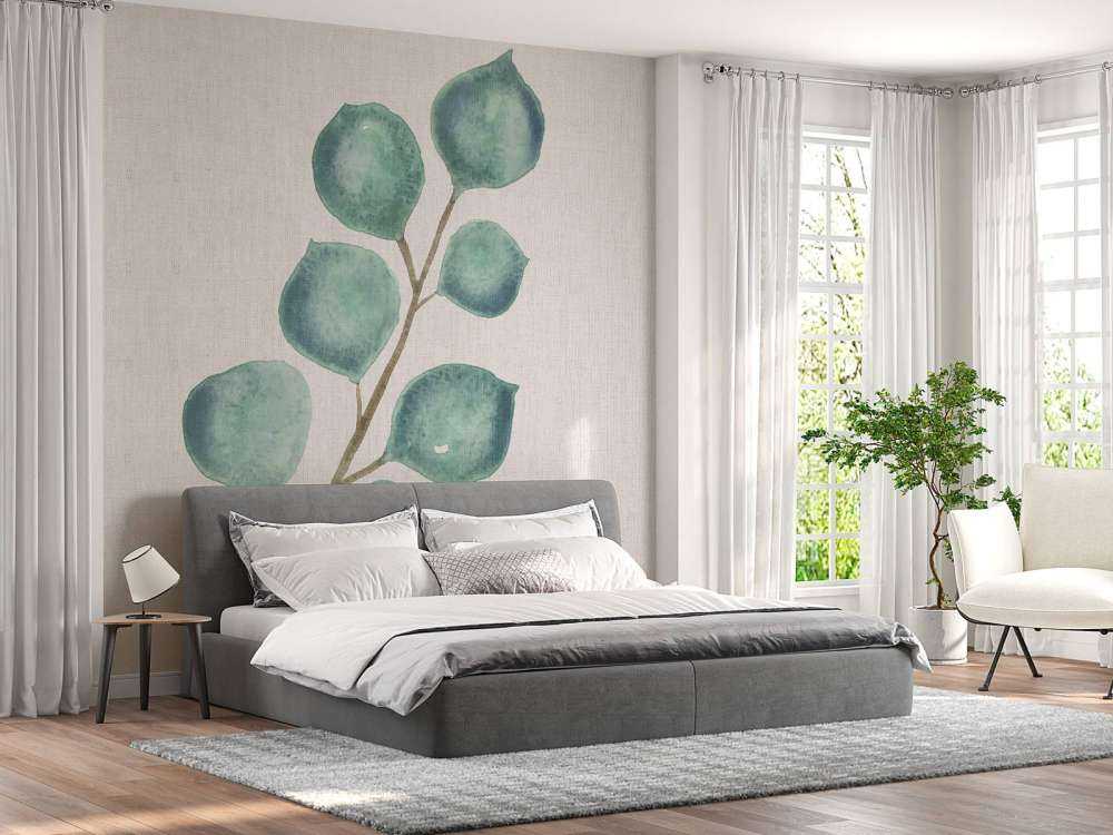 Eucalyptus en aquarelle douce