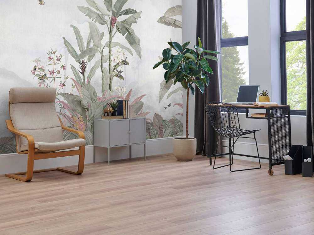 Colibris parmi les feuilles tropicales