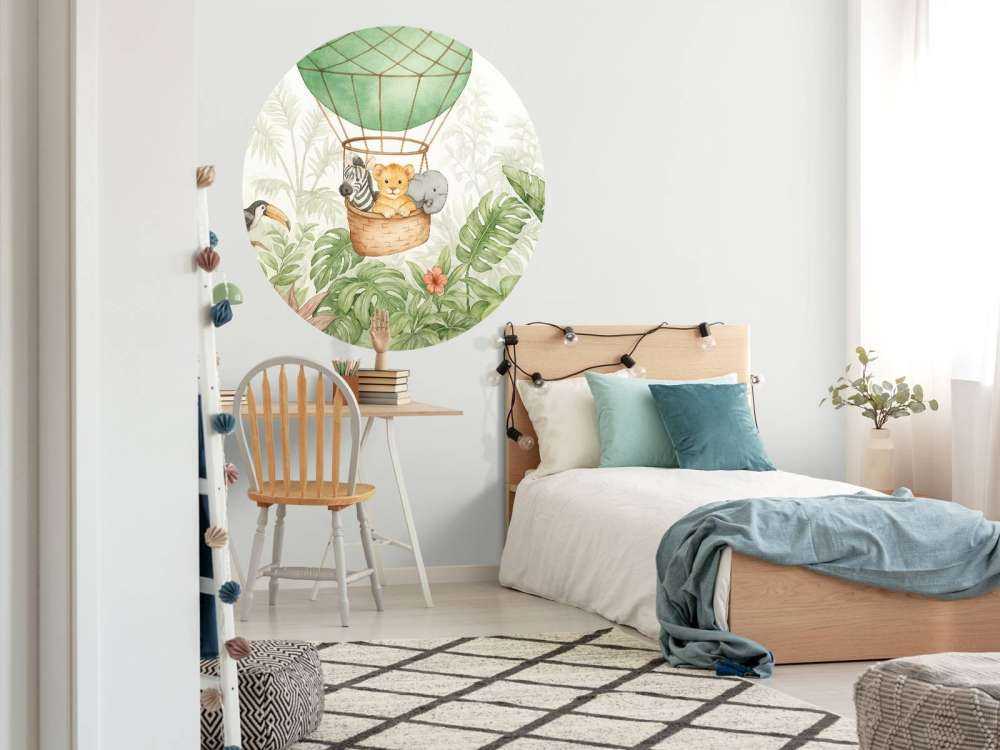 Jungleballon avec de petits amis