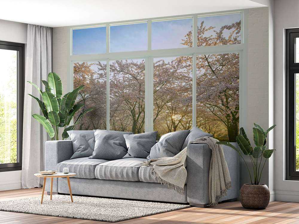 Bloesempark au soleil de printemps