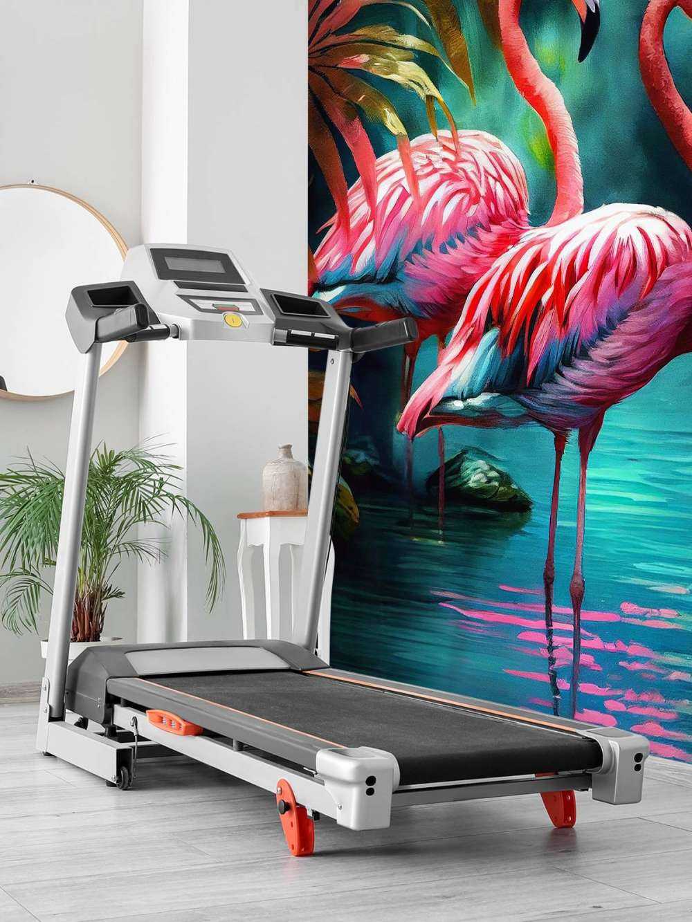 Duo de Flamants Rose Velours