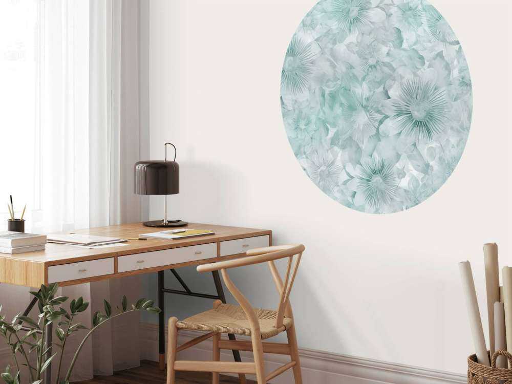 Élégance Botanique Aquarelle Menthe Glacée