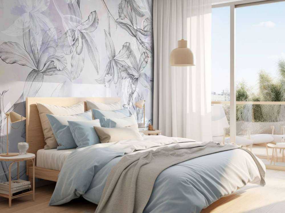 Rêverie d'orchidée bicolore violet