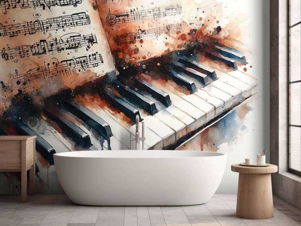 Harmonie Mélodique Capturée en Traits Artistiques