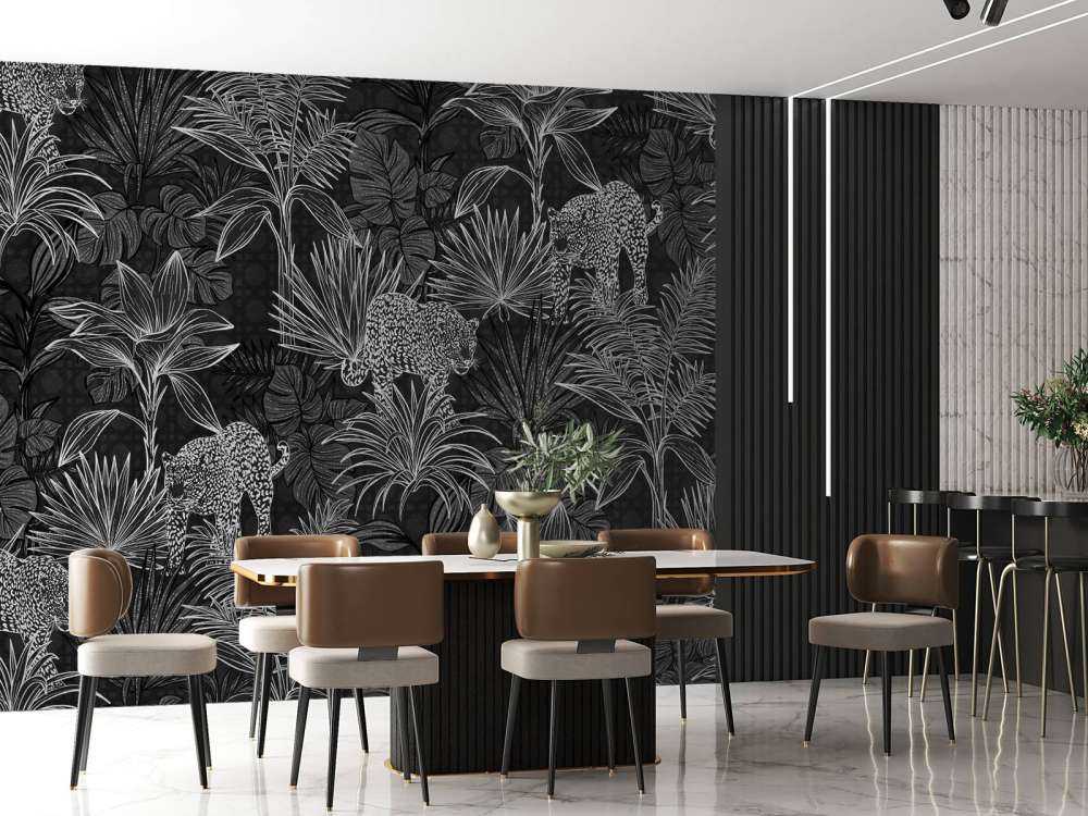 Palmiers et panthères