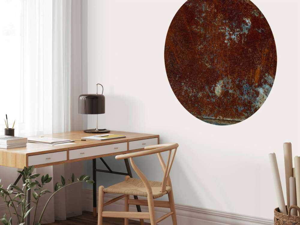 Structure métallique rouillée