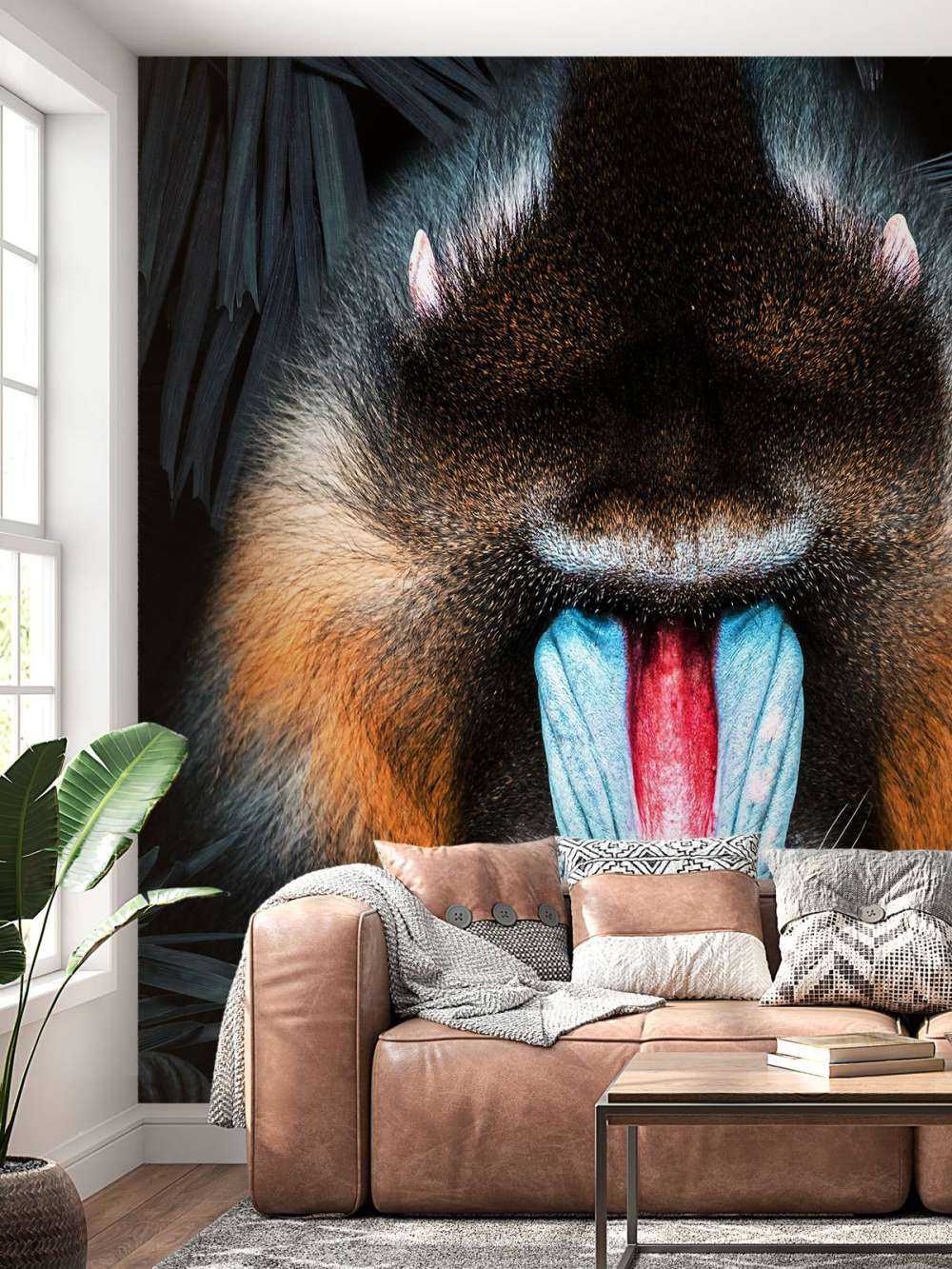 Mandrill Portrait