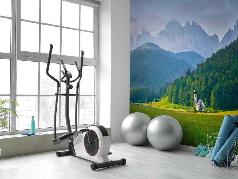 Église dans les montagnes