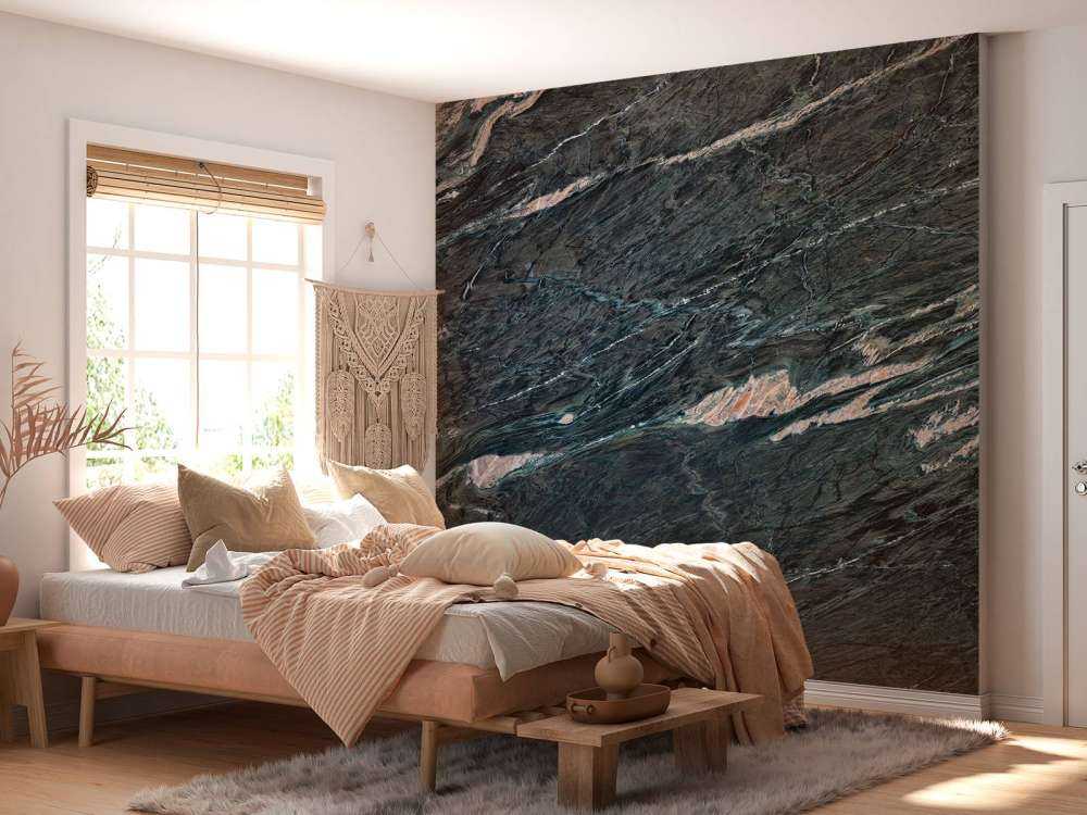 Marbre à structure ondulée