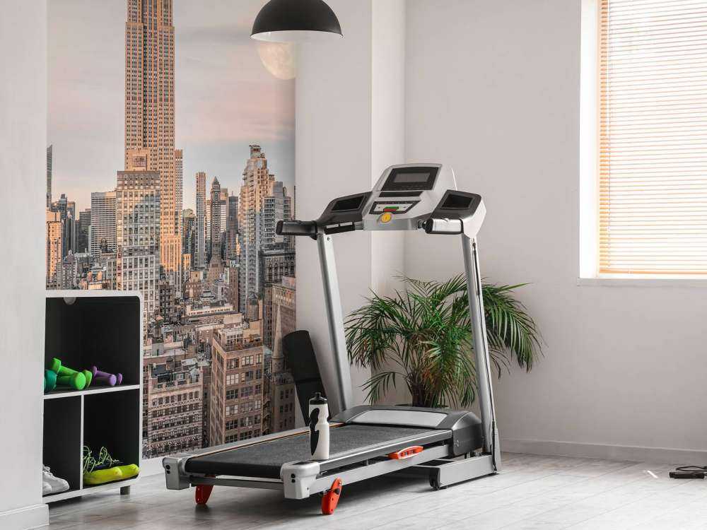 Empire State Building avec skyline