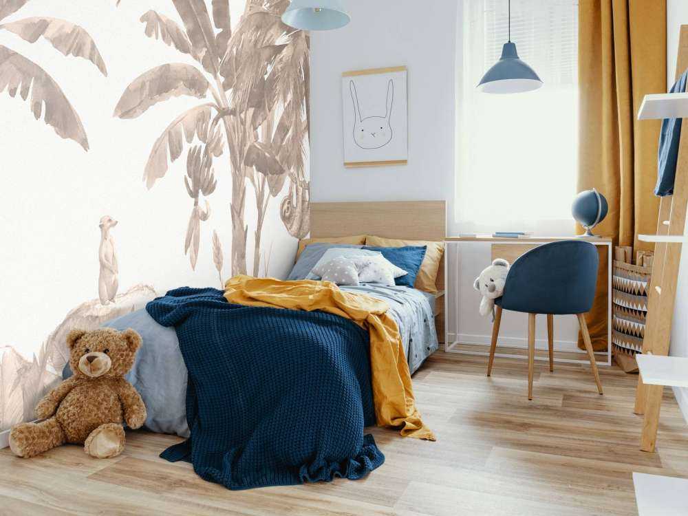 Petits animaux de la jungle en taupe