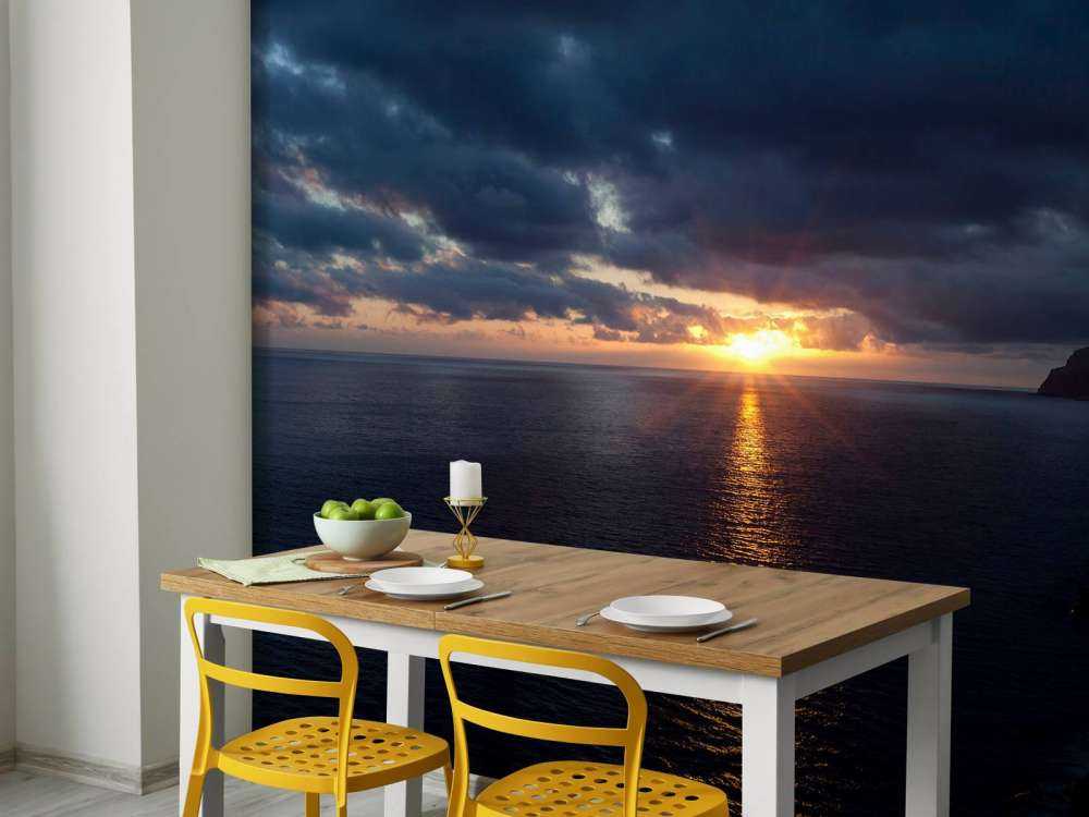 Coucher de soleil à Madère (Portugal)