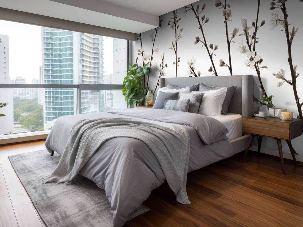 Branches de fleurs de cerisier