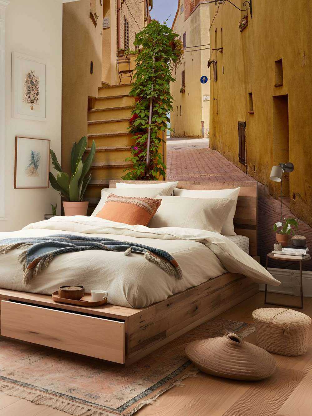 Escalier dans une rue italienne